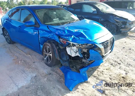 2020 Nissan Sentra Sv Xtronic Cvt z USA, uszkodzony, nr VIN 3N1AB8CV1LY220345